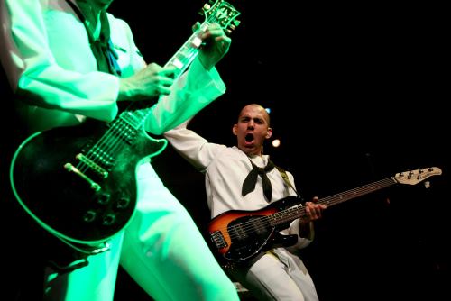 Sailor playing guitar